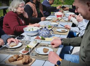 natuur lunch zelf maken voedselbos Texel Oosterend eten uit de natuur