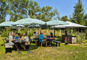 Outdoor cooking Texel Groepsuitje familieuitje buiten koken in de natuur